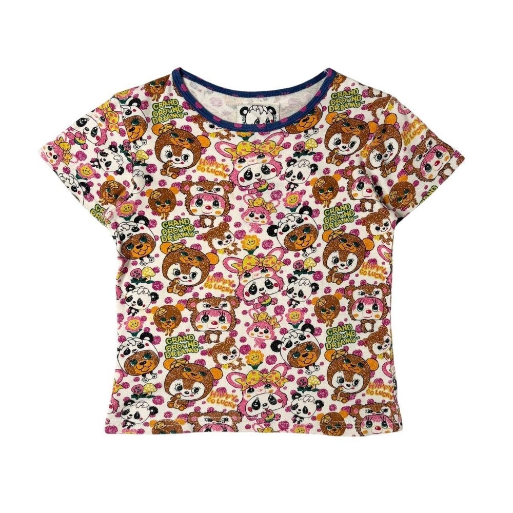 Grand Ground j-fashion panda AOP baby tee